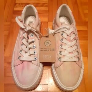 Design Lab Pink Sneakers,size 7